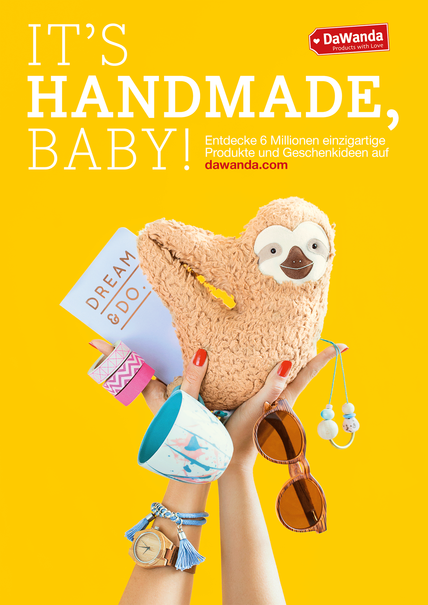 DaWanda · It's handmade, baby!